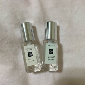Jo Malone Osmanthus Blossom and Waterlily Colognes